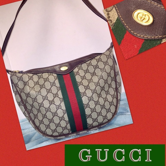 Gucci Handbags - GUCCI Late 1970’s Vinyl Supreme Hobo